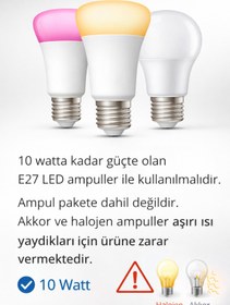 Resim Vescarri Modern Sarkıt Avize Başlığı 