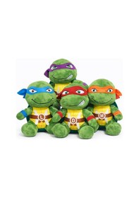 Resim Sevimli Kaplumbağa Peluş Oyuncak Uyku Arkadaşım 20 Cm Yeşil 