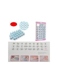 Resim Geekyou Harf Ve Rakam Kalıbı - 26 Adet Büyük/küçük Harf, Çikolata/pasta/bisküvi Baskı, Dayanıklı Plastik, Hızlı Teslimat 