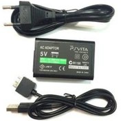 Resim Psp Vita Uyumlu Şarj Cihazı Psp Vita Uyumlu Adaptör 5 Volt Psp Vita Adaptör 