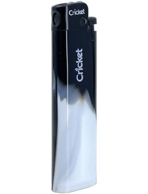 Resim Cricket Taraftar Çakmak Orijnal Boy Taşlı 5'li Set Taraftar Çakmak - Siyah Beyaz 