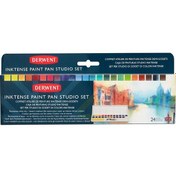 Resim Derwent Inktense Paint Pan Studio Set 24'lü 