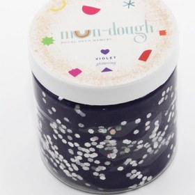 Resim Violet Glittering Double Doğal Oyun Hamuru 