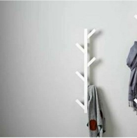 Resim Fidan Metal Antre Çanta ,banyo Bornoz Ve Havlu Askılık 7askı-75cm Beyaz - Beyaz 