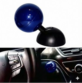 Resim OTOHOUSSE Bilardo Topu Tasarımlı Metal Start Stop Düğmesi Mavi 