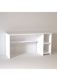 Resim Kalenderdekor1 Kalender Dekor Avel 145 Cm Çalışma Masası Avl01 Beyaz 