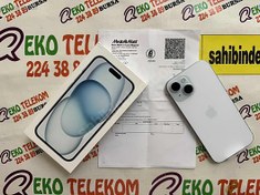 Resim Apple iPhone 15 İkinci El TR | 128 GB | Mavi İkinci El 3 GÜNLÜK SIFIR İPHONE 15 128 GB MAVİ EKO İLT