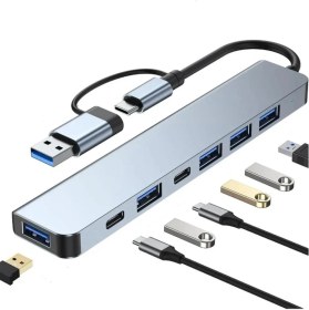 Resim Skygo Byl 221 Support 7 In 1 Type-C USB Çevirici 