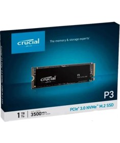 Resim Crucial 1TB P3 M.2 NVMe PCIe CT1000P3SSD8 3500 - 3000MB-s 5 YIL Garanti Gen 3 Ssd 