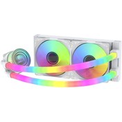 Resim tianjifeng GS240 ARGB CPU AIO Soğutucu 240mm Sıvı Soğutma Fan 