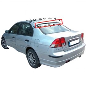 Resim Honda Vyec Cam Üstü Spoiler Boyalı Renk Kodunu Mesaj Atınız 