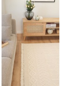 Resim Kaşmir Halı 7/24 Iskandinav Zade 200 x 290 CM Salon Mutfak Halısı Yolluk Kilim 