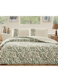 Resim Özdilek Nev Serisi -yeşil Kalendra- Çift Kişilik Nevresim Takımı Yeşil 