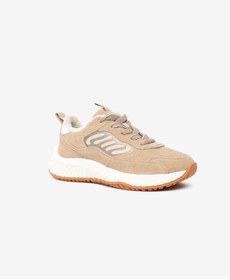 Resim Greyder LAB Kadın Bej Hakiki Deri Spor Ayakkabı 5K2CA45380 
