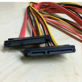 Resim Platoon50 cm Sata Uzatma Kablosu 22 Pin Sata Uzatma Kablosu 