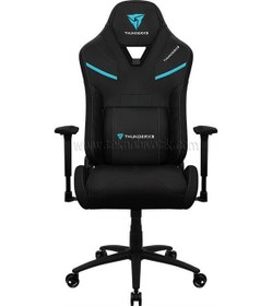 Resim Aerocool ThunderX3 TC5Max XXL Siyah Mavi Logo Oyuncu Koltuğu 
