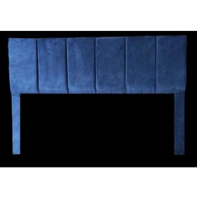 Resim YUSE MOBİLYA VE AKSESUAR Baza Yatak Başlığı Yarma-nubuk Lacivert 160 