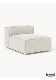 Resim Most Mollis Orta Modül Berjer Silinebilir 01 Beyaz Lüks Bukle Kum Beyaz 