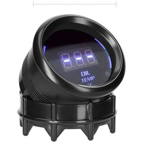 Resim Pazly 52mm Dijital Yağ Sıcaklık Göstergesi - Led Ekran, 40-140 C, Alarmlı, Araç/kamyon/motosiklet 