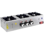 Resim Karacasan Endüstriyel Doğalgazlı Üçlü 3 Gözlü Mini Set Üstü Ocak 