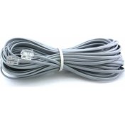 Resim Bisıfır ADSL, VDSL Modem Kablosu, 15 metre (Telefon RJ11 Hat Bağlantı Kablosu) 