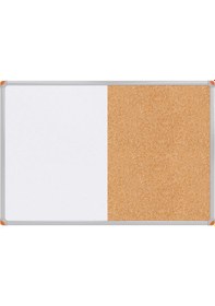 Resim Panda 60 x 90 CM Yarısı Mantar Yarısı Yazı Tahtası Çift Foksiyonlu - pan283 