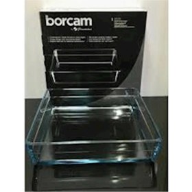 Resim Turuncu Kare Borcam Tepsi 59314, Şık ve Dayanıklı Mutfak Ürünü 