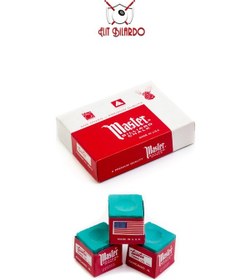 Resim Master Yeşil 12'li Bilardo Tebeşiri 