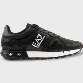 Resim Ea7 Unisex Ayakkabı X8x151 Xk386 N181 Siyah-beyaz Siyah-beyaz Beyaz - Siyah 