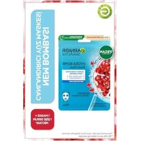 Resim Garnier Hydra Bomb Kağıt Maske 