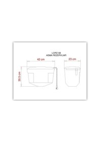 Resim Visam Lord 88 Zincirli Klasik Asma Rezervuar 452-002 Plastik Beyaz 