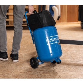 Resim Scheppach HC35V 1500 W Yağsız Kompresör 1500 W 10 Bar 30 Lt - 5906169901 