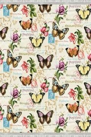 Resim Floral Punto Kaymaz Tabanlı Yıkanabilir Antibakteriyel Dijital Baskı Halı Yolluk, FL-2047A-PNT-100X200 