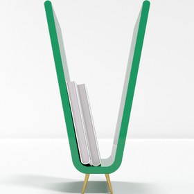 Resim Yeşil Beyaz Lake Dergilik 