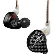 Resim Treasures Kz Zst 1ba+1dd Hibrit Sürücü Kulak İçi Kulaklık 3.5mm Kablolı Spor Kulaklık 