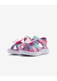Resim Skechers Jumpsters Sandal - Butterfly Brıtes Büyük Kız Çocuk Pembe Işıklı Sandalet 303109l Pkmt Pembe 