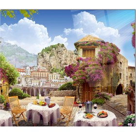 Resim Olinpa Cam Ocak Arkası Koruyucu | Huzur 