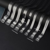 Resim 2 adet/1 set TPU Görünmez Omuz Askıları, Ayarlanabilir ve Çıkarılabilir, Özelleştirilebilir Uyum, Şeffaf, Kadın İç Çamaşırları ve Aksesuarları için, Rahat ve Güvenli, dokumasız Malzeme, Düz Renk, Sütyen Aksesuarları 