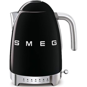 Resim Smeg KLF04 1.7 LT Paslanmaz Çelik Su Isıtıcı Kettle Siyah 