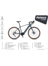 Resim Loop Potenza Gravel Elektrikli Bisiklet 2024 10 Vites 18.5 Inc 
