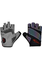 Resim Boodun Profesyonel Bisiklet Eldiveni Colorfull 