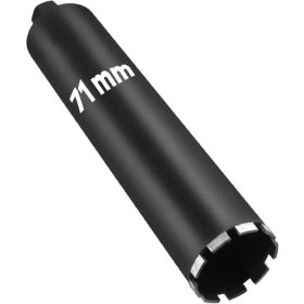 Resim Nublado Elmas Karot Ucu 71 mm Beton Zemin Duvar Delme Delik Açma Panç Aparat Uç Deprem Numune Al Test 