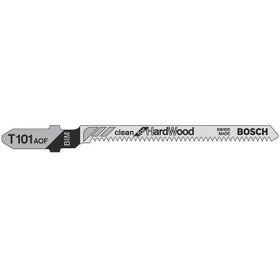 Resim Bosch T 101 AOF Clean For Hard Wood Dekupaj Testeresi Bıçağı 5'Li - 2608634233 