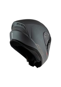 Resim Bimotaks Axxıs Draken Mat Tıtanıum Motosiklet Kaskı 
