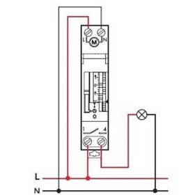 Resim Legrand W Otomat Tipi Zaman Saati 