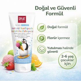 Resim Genel Markalar Meyveli Dondurma Tadında 2-6 Yaş Çocuk Diş Macunu 50 ml 