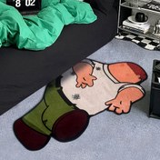 Resim Anime Karakter Mat - Süper Yumuşak, Yıkanabilir, Kaymaz Mat, Yatak Odası, Oturma Odası veya Giriş Yolu için Canlı Karakter Tasarımı - Anime Severler, Tatil Dekoru ve Doğum Günü Hediyesi için Mükemmel Hediye, Anime Odası 