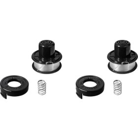 Resim Quirky Quar RS-136 Yedek String Düzeltme Siyah+Decker ST4000 ST4500 (2 Makara, 2 Kapak ve 2 Yay) (Yurt Dışından) 