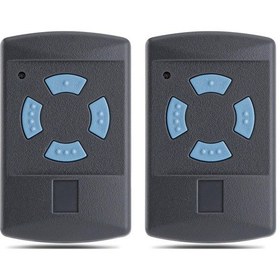 Resim Crackedice Hormann Hsm4-868 İçin 2'li Garaj Kapısı Uzaktan Kumanda Vericisi 