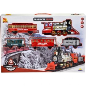 Resim Gray Line Gry 1553 Klasik Tren Seti Sesli ve Işıklı 22 Parça Nel1 